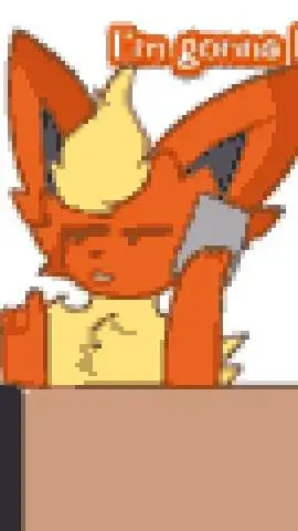 ai character: Flareon [the call] background