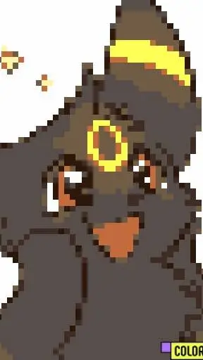 ai character: Umbreon 🌟🌟🌟 background