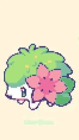 ai character: 《《SHAYMIN》》 background
