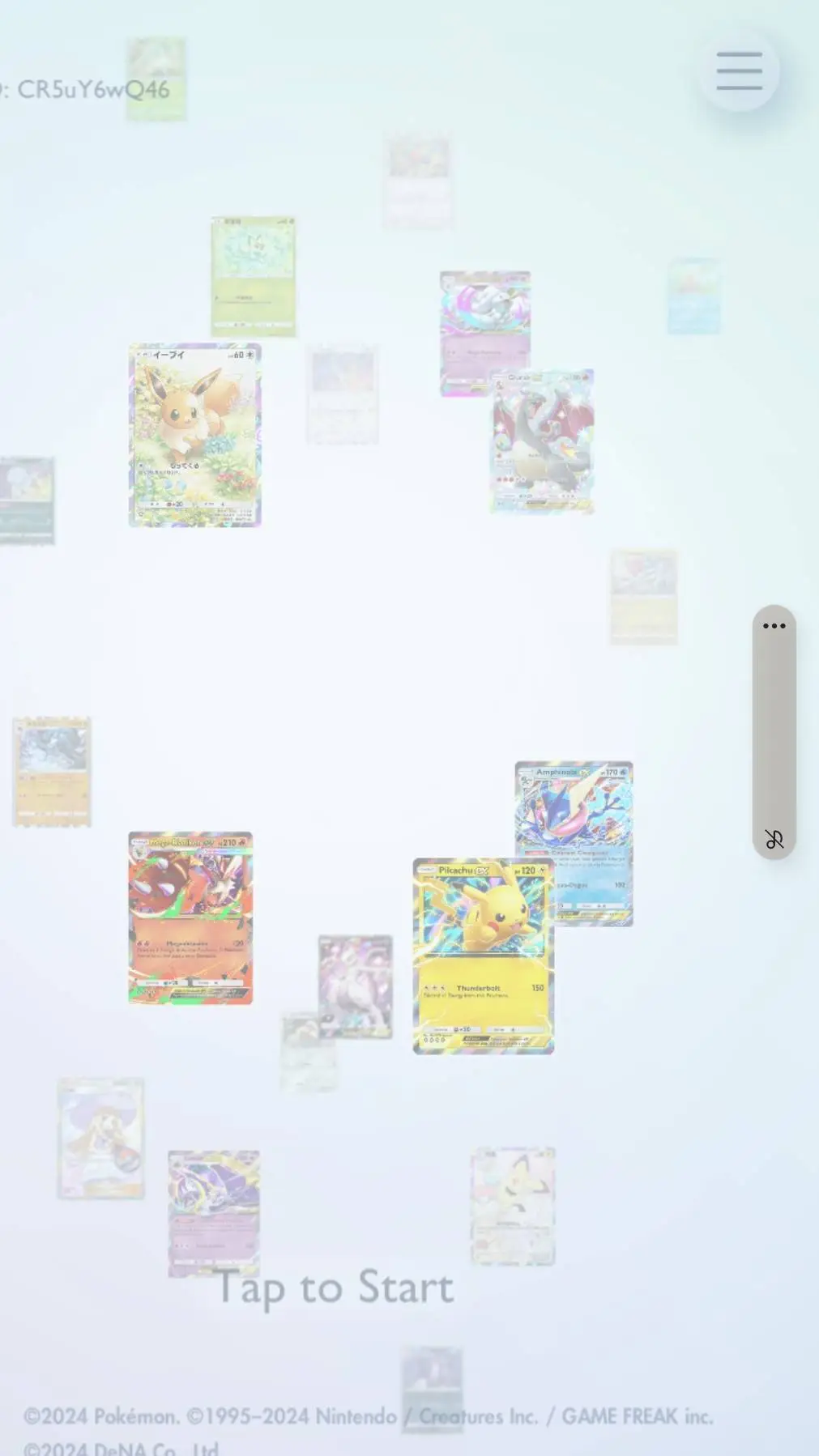 ai character: Pokemon tgc pocket background