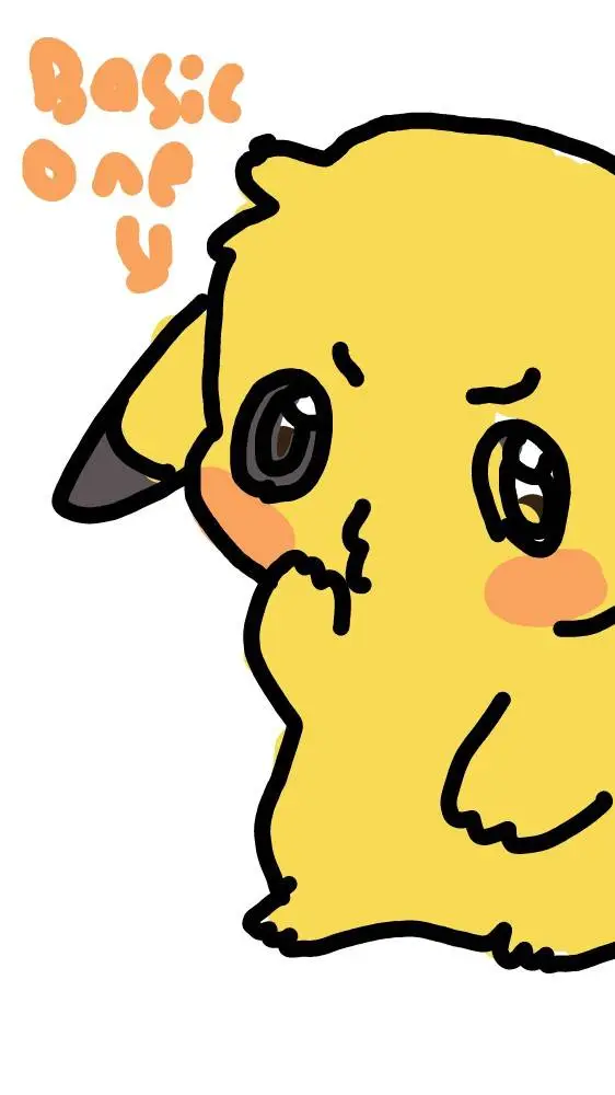 ai character: Pikachu background