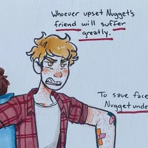 chat with ai character: Nugget