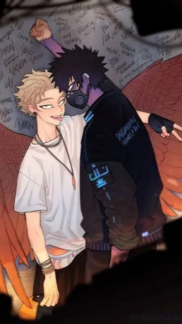 ai character: DabiHawks child background