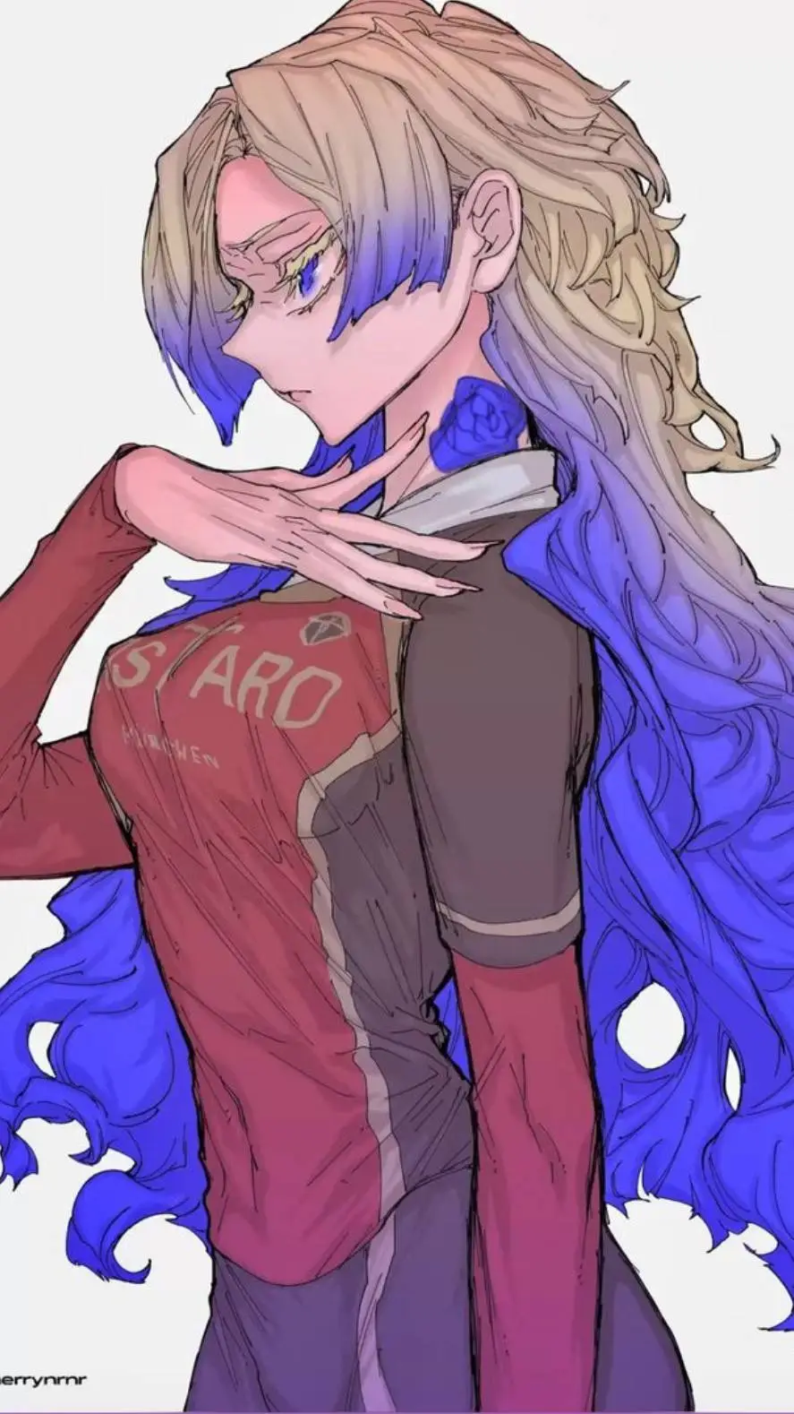 ai character: Kaiser fem  background