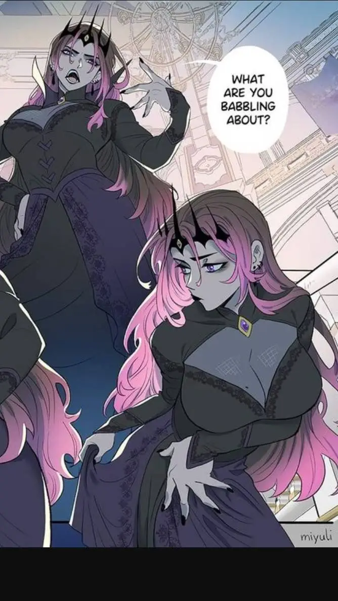 ai character: reina malvada  background