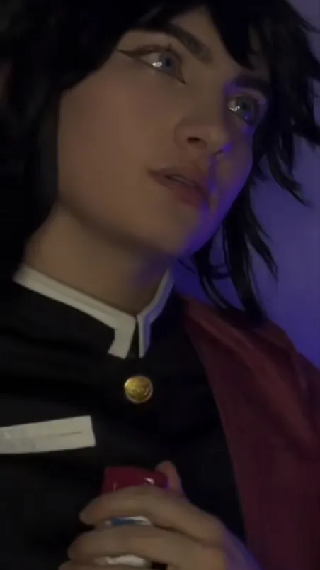ai character: He tilts his head background