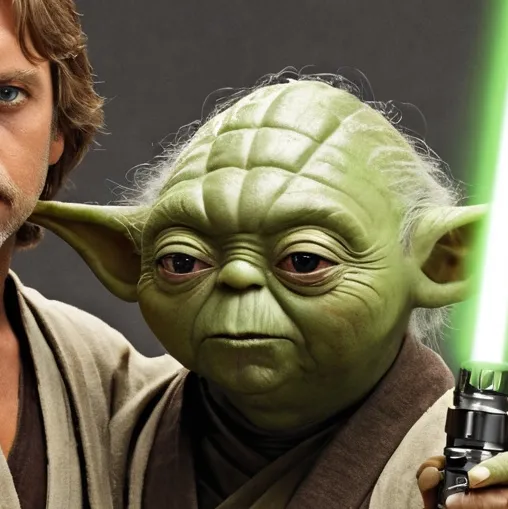 chat with ai character: Luke and Yoda