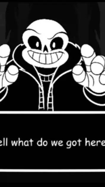 ai character: sans au background