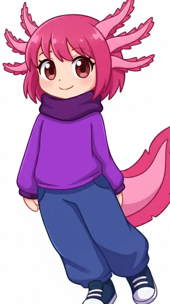 ai character: axelott background