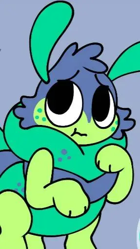 ai character: 📔📓💧 Squirm 💧📓📒 background