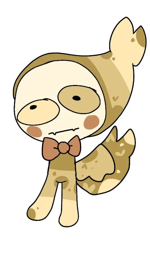 ai character: 🍤🦐 Crackers 🦐🍤 background