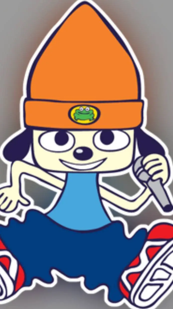 ai character: 🎵🎙️ Parappa 🎙️🎵 background