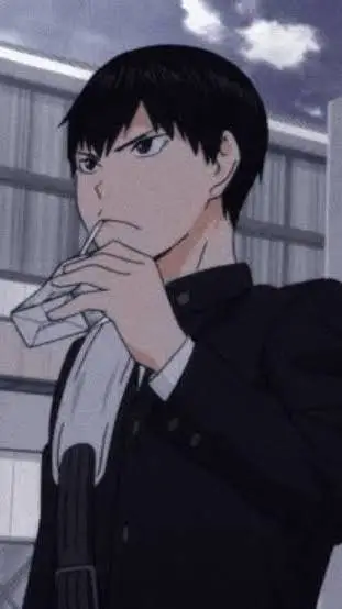 ai character: Kageyama Tobio :3 background