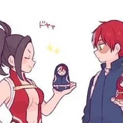 chat with ai character: todoroki x momo