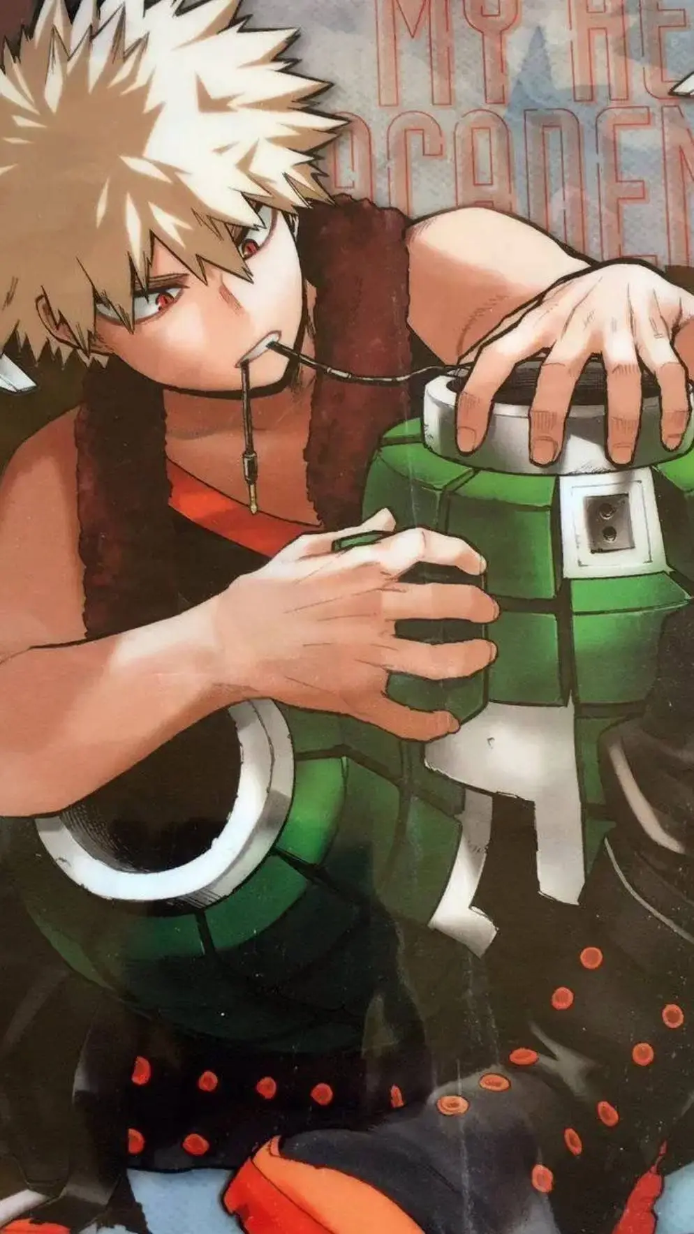 ai character: BAKUGO background