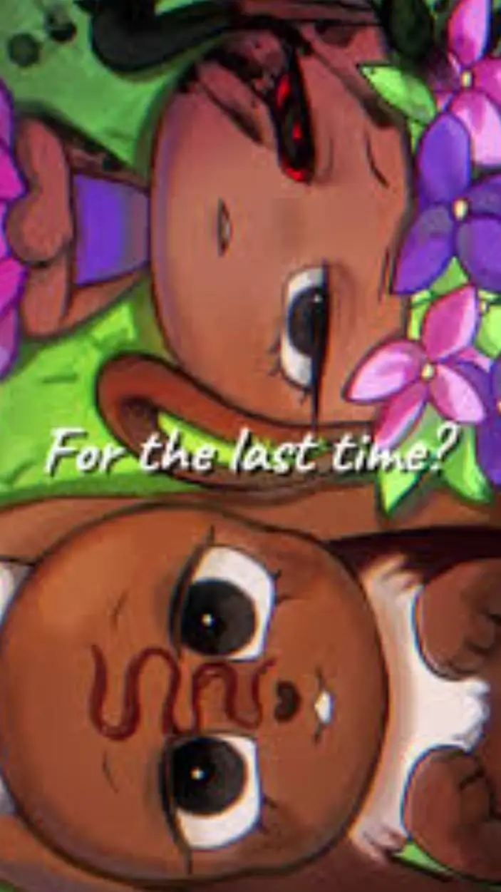 ai character: cocoa background