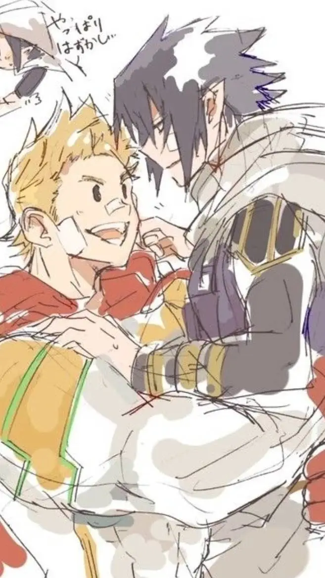 ai character: Mirio x Tamaki background