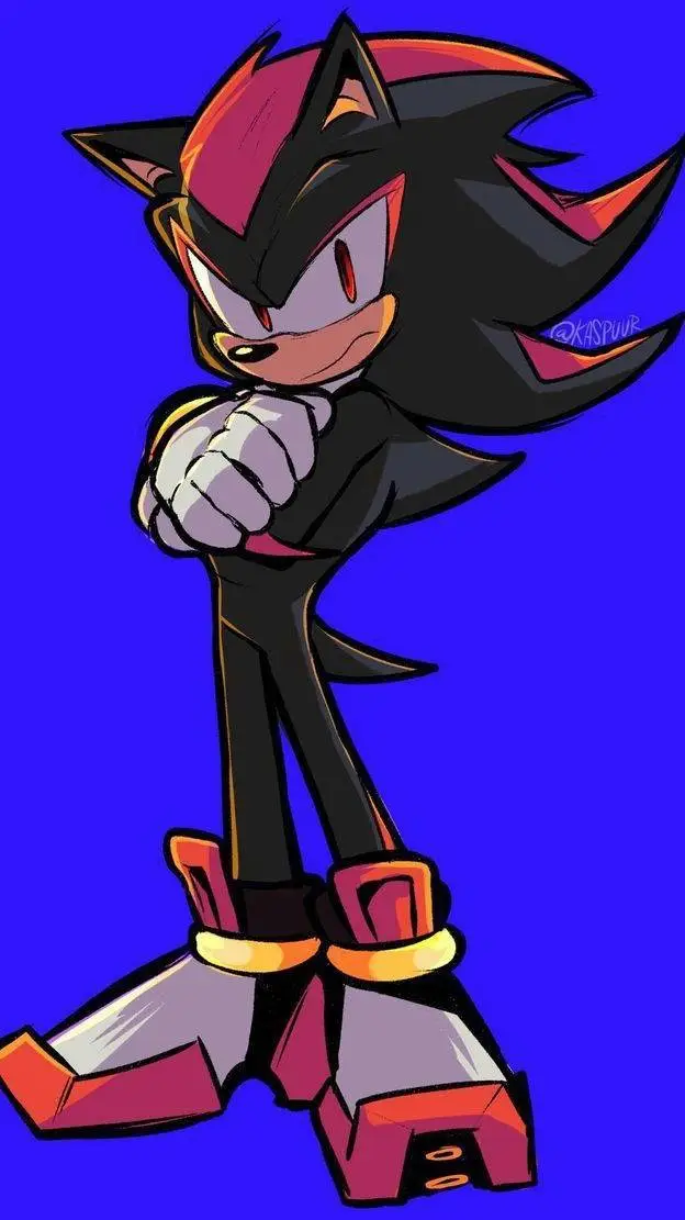 ai character: Shadow el erizo 2. background