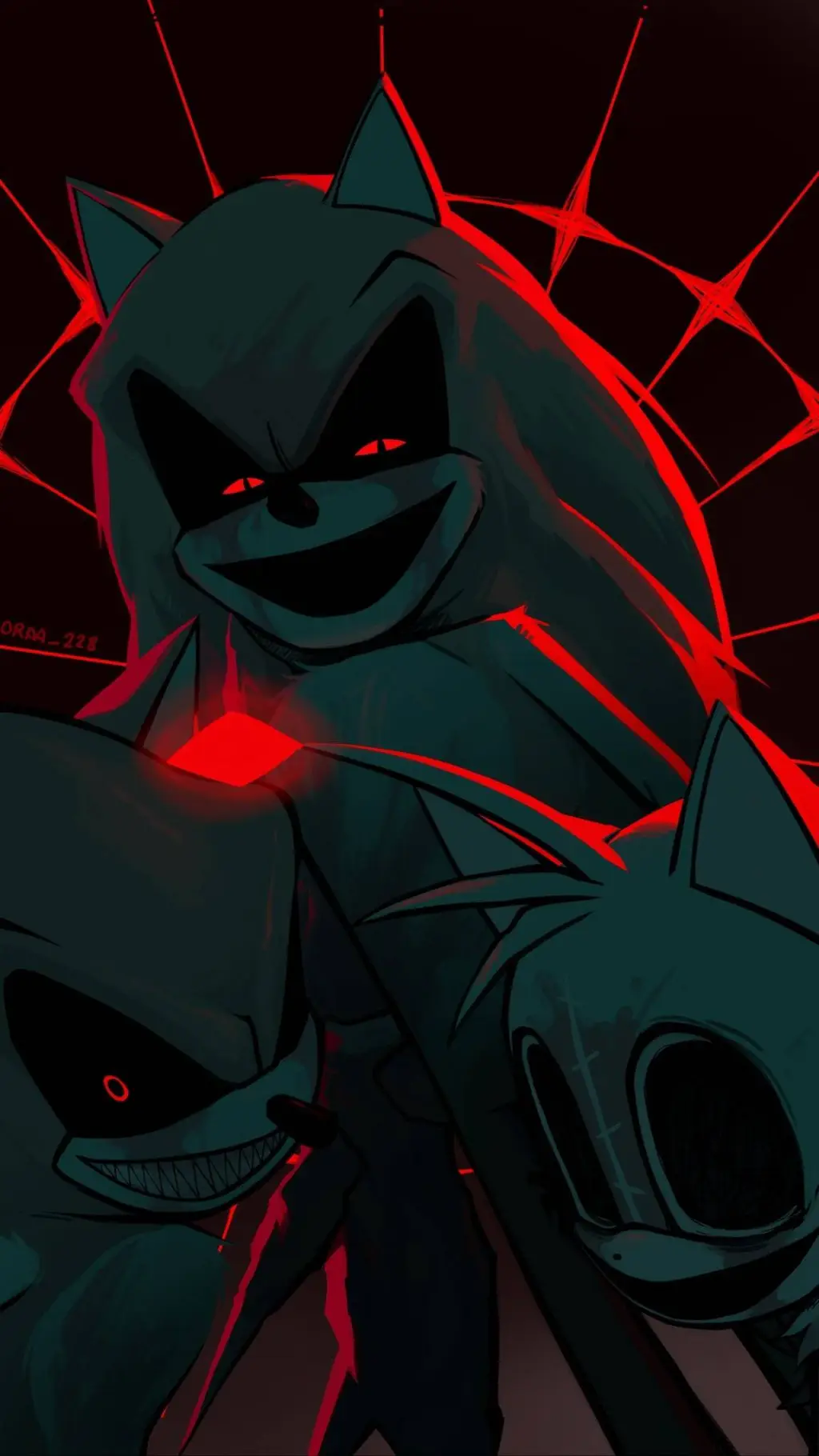 ai character: 3 exes hambrientos background