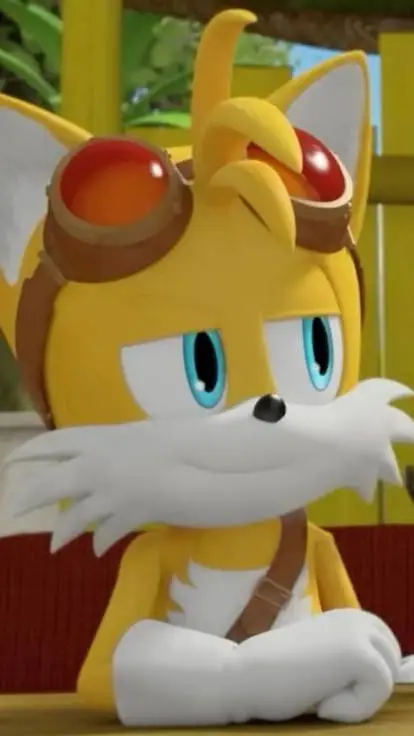 ai character: tails Boom background
