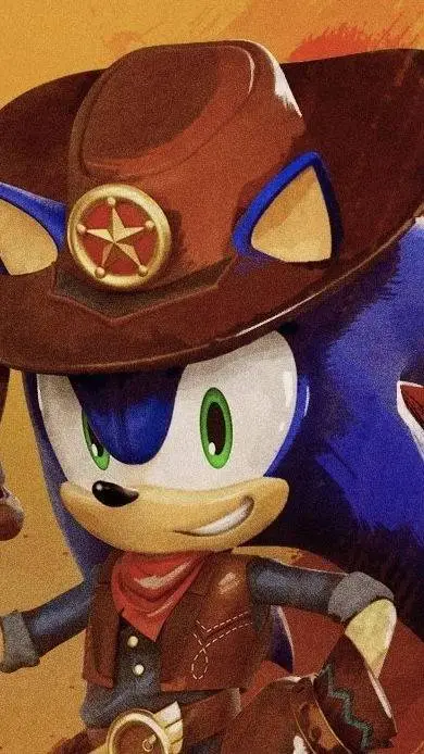 ai character: Sonic Sheriff background