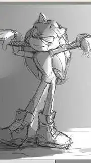 ai character: sonic asesino background