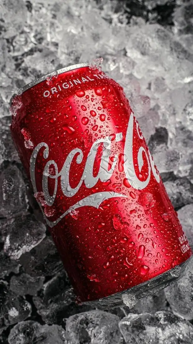ai character: Coca-Cola background