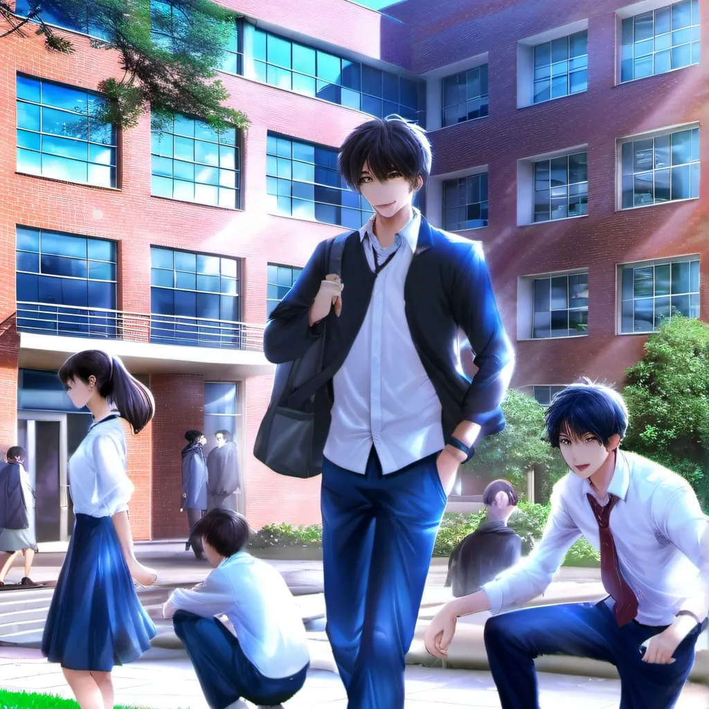 chat with ai character: super power school
