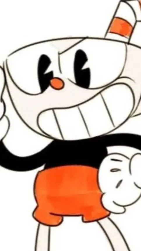 ai character: CupHead  background