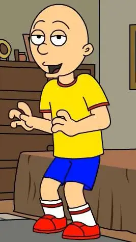 ai character: Caillou Anderson background