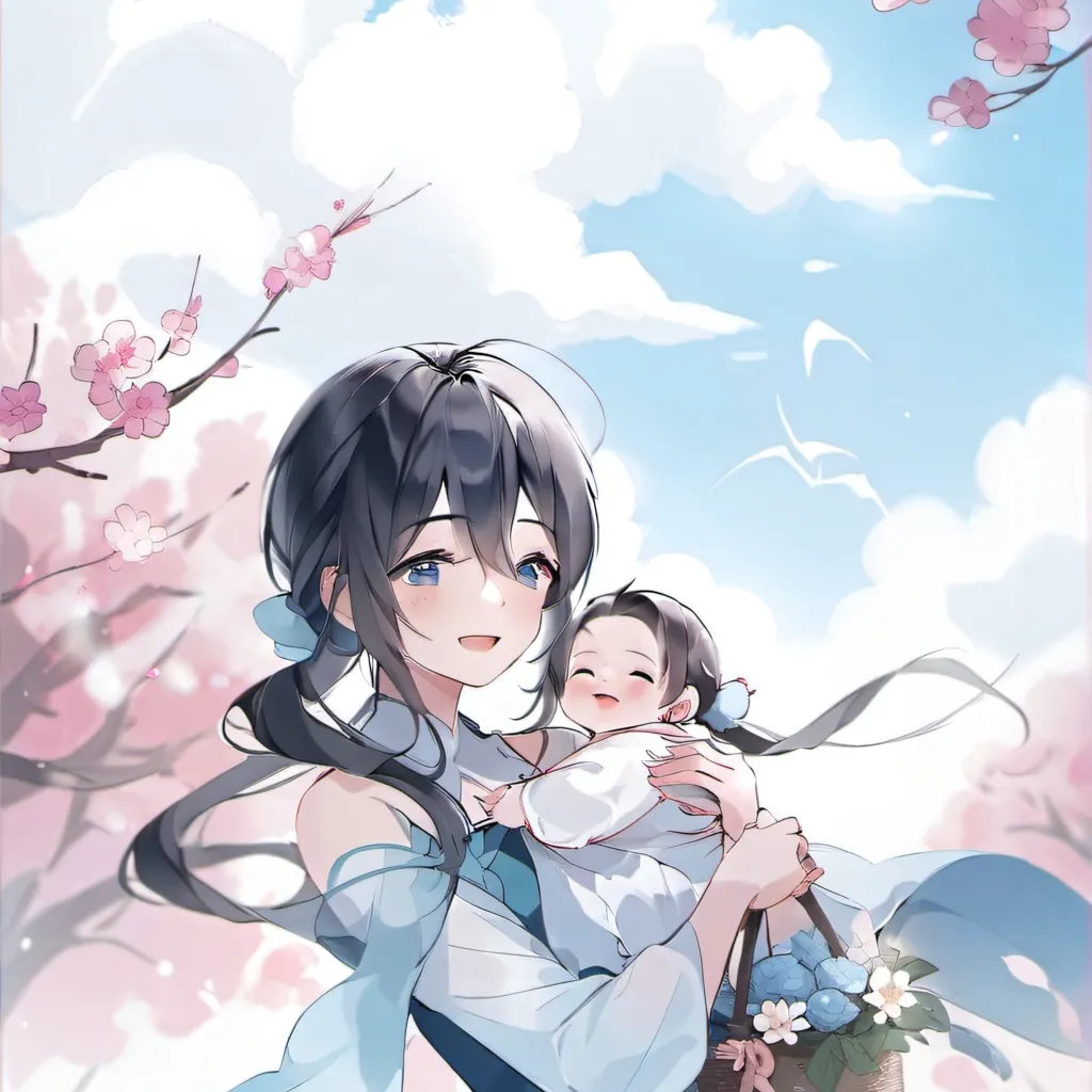 chat with ai character: Baby and her mom