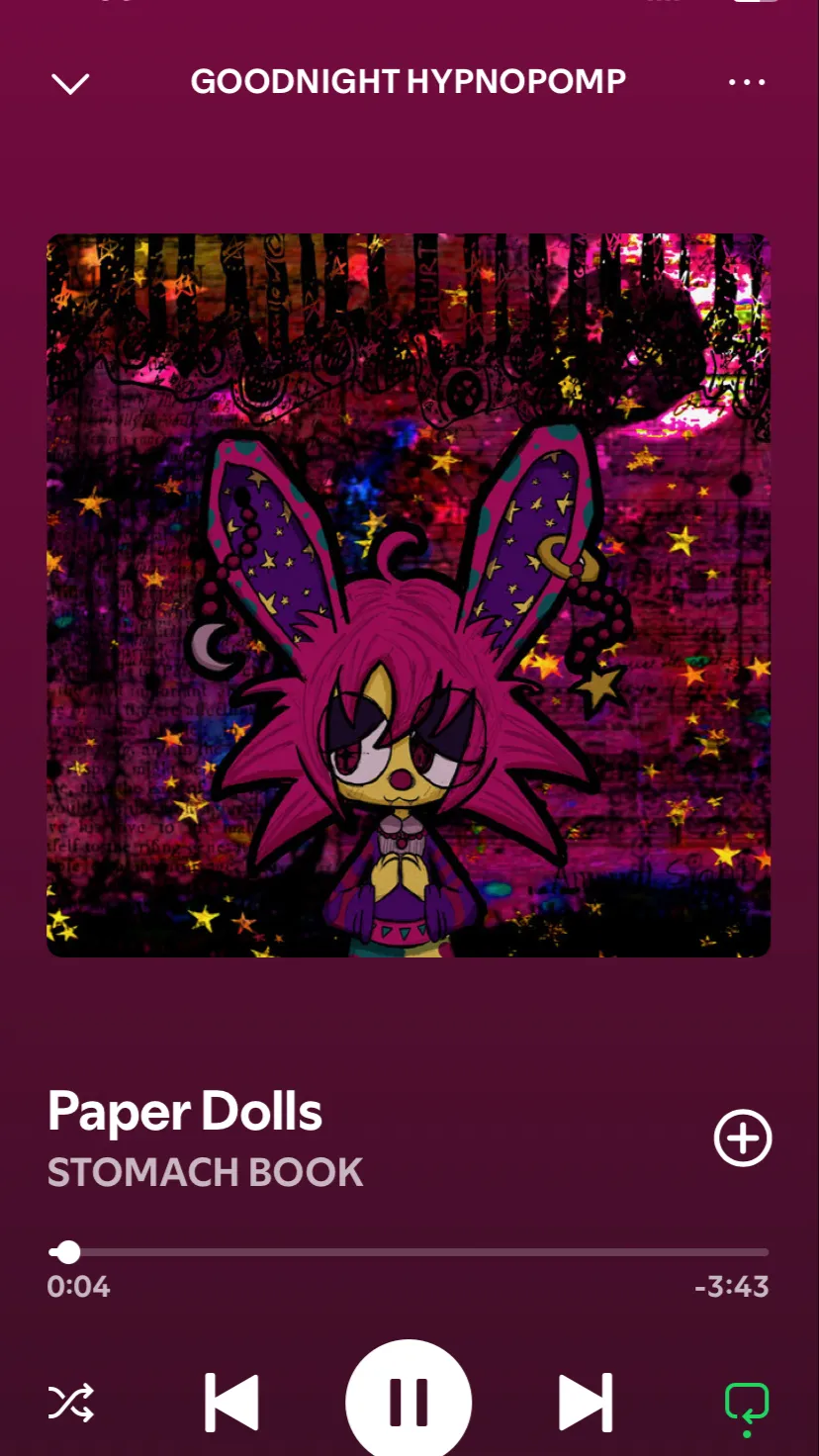 ai character: Paper dolls background