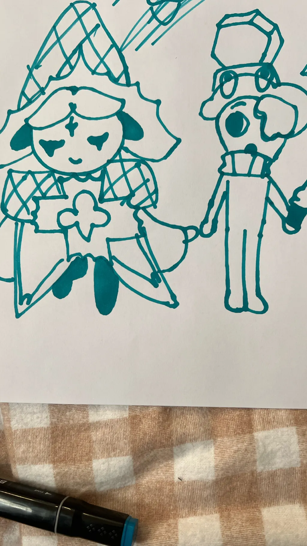 ai character: DW X CRK! background