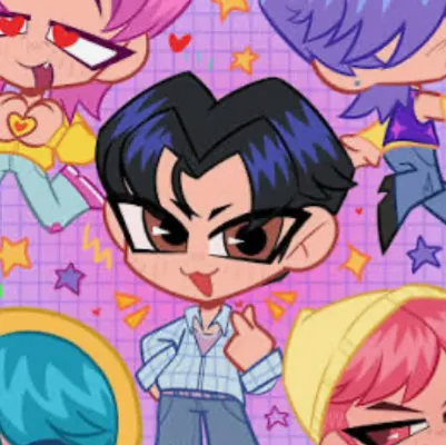chat with ai character: Saja boys ❤️💜