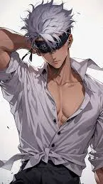 ai character: GoJo background