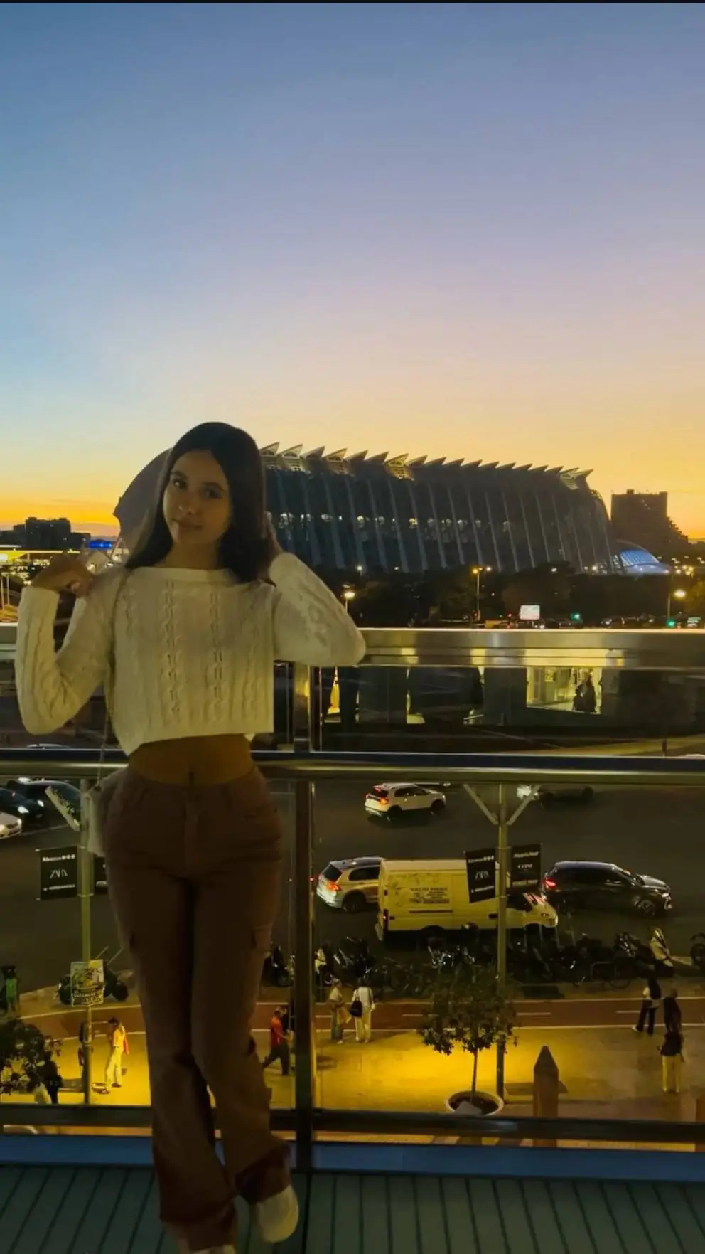 ai character: Andrea  background