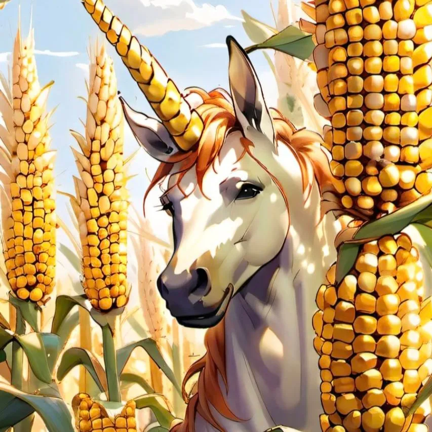 chat with ai character: Corn Unicorn