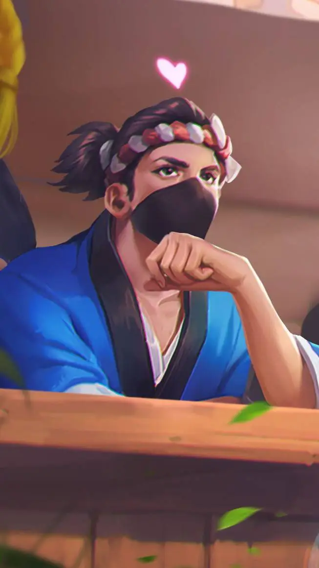 ai character: Hayabusa  background
