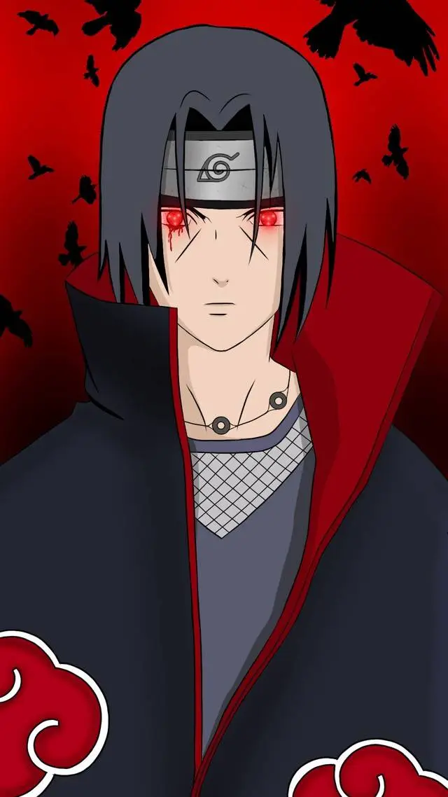 ai character: Itachi  background