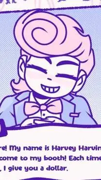ai character: Harvey Harvington💞 background