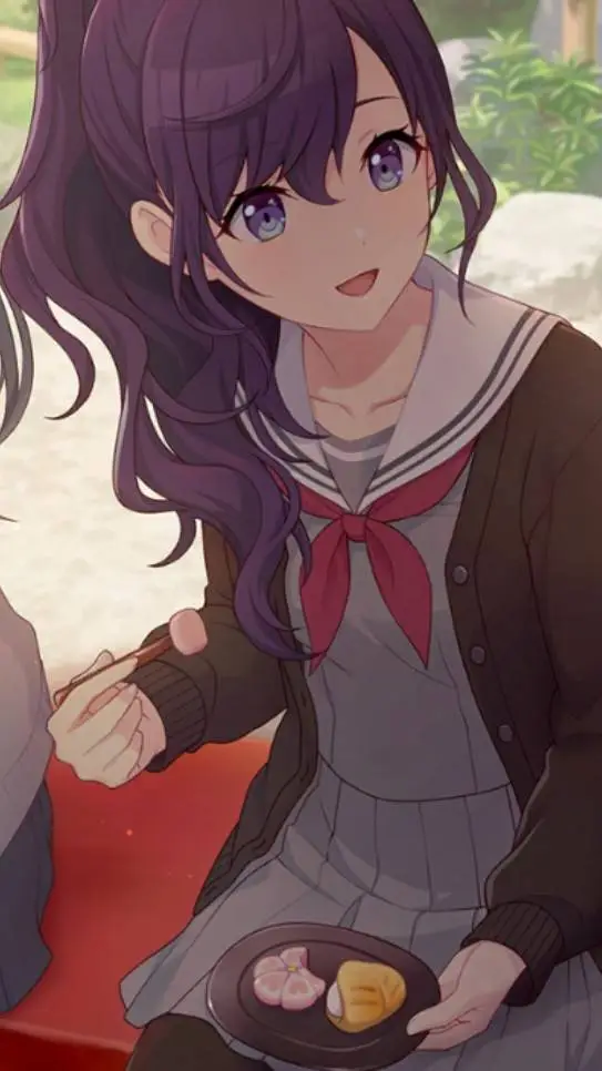 ai character: -~Mafuyu Asahina~- background