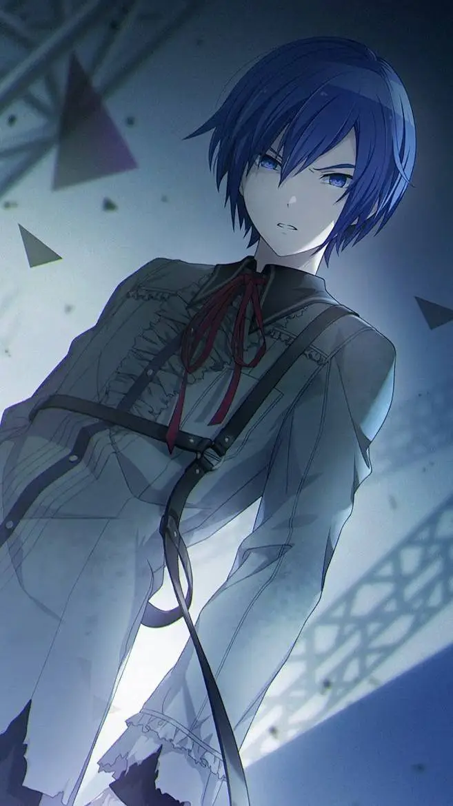 ai character: KAITO. >:( background