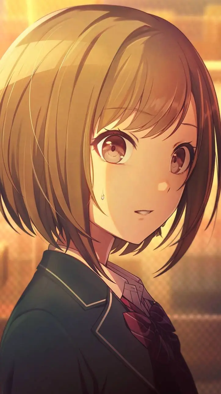 ai character: Shinonome Ena  background