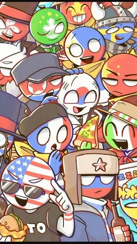 ai character: Countryhumans background