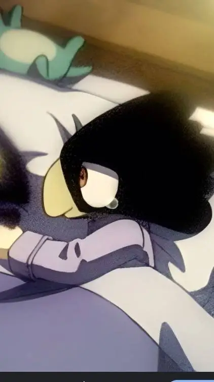 ai character: dark Tokoyami  background