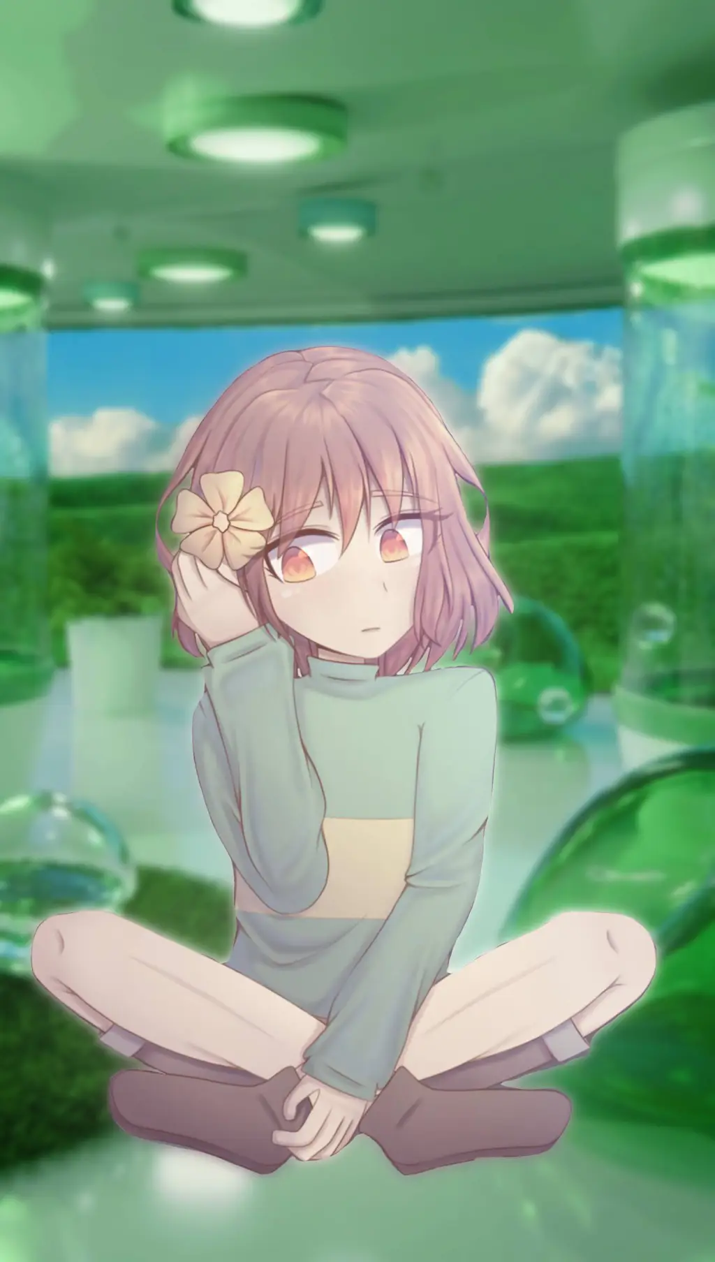 ai character: Чара background