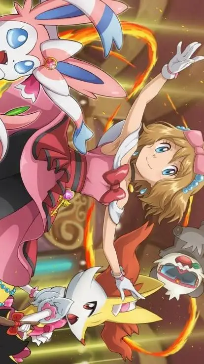 ai character: serena, su pokemon background