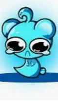 ai character: Sky triste background