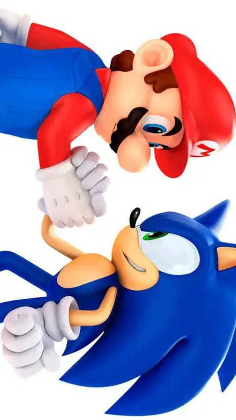 ai character: Mario + Sonic background