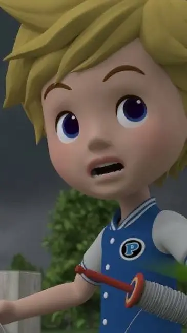 ai character: Peter from Robocar background